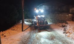 Aydın'da kar yağışı etkili oldu: Ekiplerden yoğun çalışma