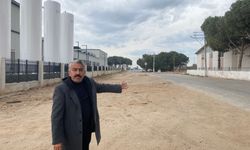 Aydın Şehir Hastanesi’nin altyapı çalışmaları mahalle yolunu bozdu
