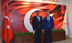 Aydın’da Müdür Türkoğlu’na Kaymakam Karataş’tan ziyaret