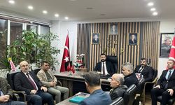MHP Aydın İl Başkanlığı’na hayırlı olsun ziyareti