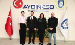 Özlem Çerçioğlu ve Seda Sarıbaş'tan Aydın OSB ziyareti