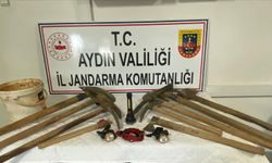 Aydın’da kaçak kazı operasyonu! 5 şüpheli suçüstü yakalandı