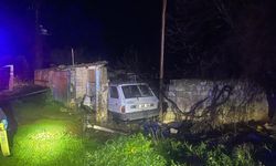 Yağış sonrası acı kaza! Araç duvara çarptı: 1 ölü