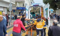 Aydın’da yaya geçidinde kaza! Yaşlı adam ölümden döndü