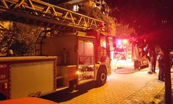 Aydın'da gece yarısı korkutan yangın! Mahalleli panik yaşadı