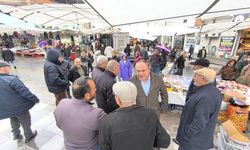 CHP’li Karakoz Ortaklar'da vatandaşla buluştu