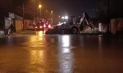 Aydın'da sağanak yağış yolu kapatmıştı: Yeniden trafiğe açıldı
