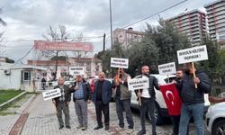 Aydındaki devecilerden dikkat çeken eylem