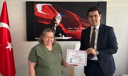 Karpuzlu Devlet Hastanesi’nden 25 yıllık hizmete teşekkür