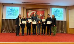 Aydın Lisesi projesiyle Yeşil Adımlar Zirvesi’ne damga vurdu