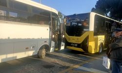 Aydın'da otobüste korku dolu anlar! Ambulansa yol vermek isterken kazaya karıştı