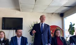 KKTC 5. Cumhurbaşkanı Tatar Söke’den seslendi! “Et ve tırnak geleceğe yürüyoruz”