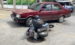 Aydın’da otomobille çarpışan motosikletin sürücüsü yaralandı
