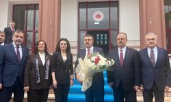 Bakan Tekin’in ilk ziyareti Vali Canbolat'a oldu