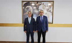 Haluk Alıcık’tan Başkan Tetik’e ziyaret