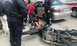 Kavşakta feci çarpışma! 2 yaralı