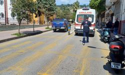 Kuryenin paniği yaralanmasına neden oldu