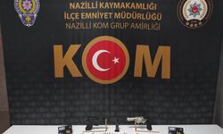 Nazilli’de ruhsatsız silah operasyonu! 2 tabanca ve 70 fişek ele geçirildi