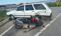 Otomobil ve motosiklet çarpıştı: Feci kaza 24 yaşındaki genci hayattan kopardı