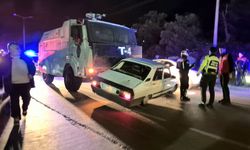TOMA Otomobile Çarptı! 5 Güvenlik Görevlisi Yaralandı