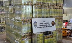 Aydın’da tağşiş zeytinyağı operasyonu! 250 bin lira değerinde teneke ele geçirildi