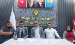 AK Parti Sultanhisar teşkilatında yoğun mesai