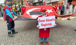 Aydın’da 1 Mayıs programında dikkat çeken pankart