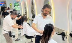 Aydınlı kuaförden engelliler için örnek hareket