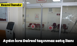 Aydın İcra Dairesi taşınmaz satış ilanı