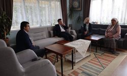 Karacasu’da gönüllere dokunan bayram ziyareti