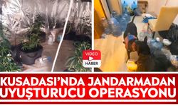 Kuşadası’nda jandarmadan uyuşturucu operasyonu