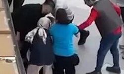 Markette korku dolu anlar: Saniye saniye kaydedildi