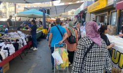 Salı pazarında arife yoğunluğu