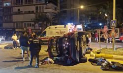 Aydın’da feci kaza! Takla atan araçtaki sürücü hastaneye kaldırıldı