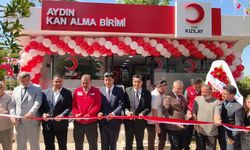 Aydın’da Kızılay kan alma birimi törenle açıldı