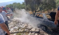 Aydın’da nefes kesen kurtuluş! Alev alan araçla ölümüne mücadele