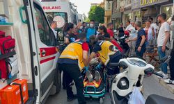 Aydın’da yaya geçidinde can pazarı! Anne ve 3 çocuğa motosiklet çarptı