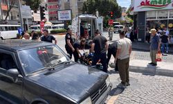 Aydın'da yolun karşına geçerken faciayı yaşadı
