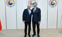 AYTO Başkanı Hakan Ülken’den Hisarcıklıoğlu'na tebrik