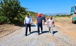 Başkan Kıvrak öncülüğünde asfaltlama çalışmaları başladı