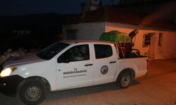 Bozdoğan Belediyesi sahada! İlaçlama çalışmaları başladı