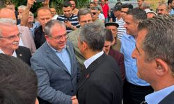 CHP’li Karakoz ve Arıcı Özgür Özel’i Denizli’de karşıladı