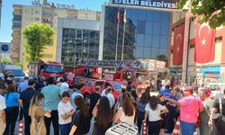 Efeler Belediyesi’nde korkutan yangın! Elektrik panosu alev aldı