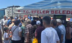 Efeler’deki aşure hayrında stant gerginliği!