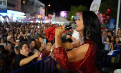 Koçarlı’daki festivalde müzik ziyafeti! Vatandaşlar Ayşe Dinçer konseriyle coştu