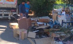 Kuşadası’nda bayramda yoğun mesai! 3 bin 67 ton çöp toplandı