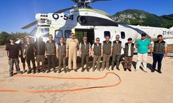 Kuşadası’nda yangın söndürme helikopteri sezona hazır