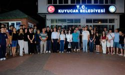 Kuyucaklı mezunlara diploma hediyesi