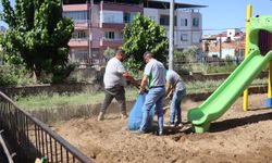 Nazilli’de çocuk oyun ve spor alanları bakıma alındı