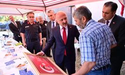 Vali Varol’dan şehit polis Tayfun Baş’ın ailesine taziye ziyareti